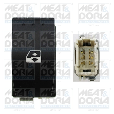 Switch, window regulator